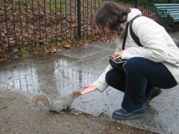 ik en eekhoorn